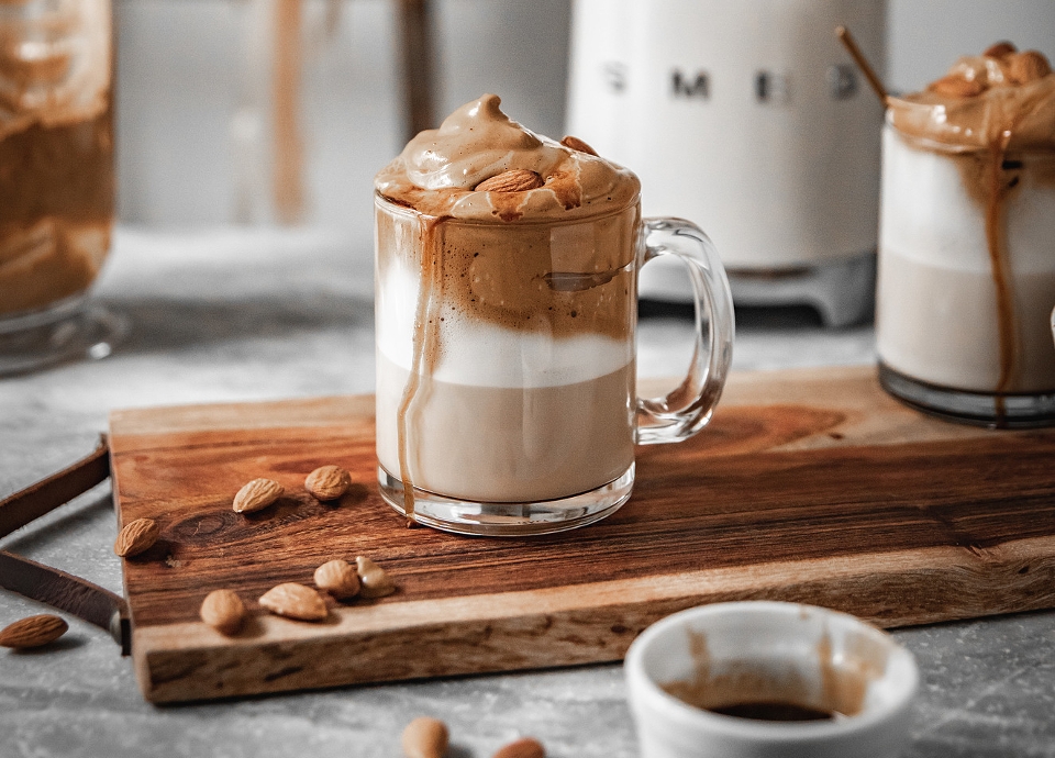 Capuchino de caramelo